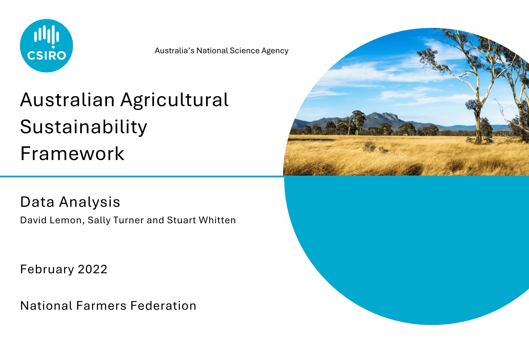 AASF | CSIRO Data Analysis Report 2024 - AASF